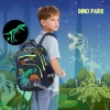 New Arrival 17 Inches Double Dinosaur Cartoon Cute Schoolbag For Boys  High Capacity Backpack Boys School Bag