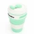 New Arrival 350ml Eco-friendly portable silicone collapsible foldable travel coffee mug