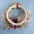 Import New arrival gold fog grass wreath Christmas decoration holiday wreath christmas wreath from China