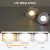 Import New Arrival Indoor Recessed Mounted Aluminum Housing 3w Round Square Ceiling Spot Light COB Led Spotlight from China