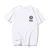 Import new arrivals 2020 Fashion 100% cotton Printing personalisation t shirt NO collar apparel stock For Women from China