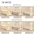 Import New Baby Cribs Natural Unpainted Solid Pine Wood Baby Bed Crib Cot Adjustable Wheels Shaking Table Kid&#39;s Crib Bedroom Furniture from China