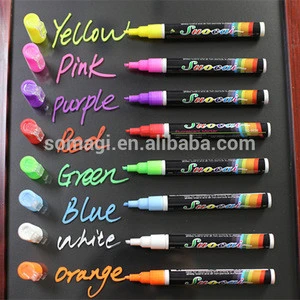 New chalk markers reversible tip/ body tattoo marker pens