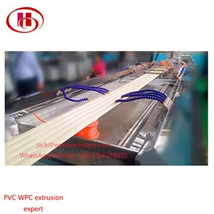 New Condition and PVC Plastic Processed pvc wall panel extrusion machine/pvc wall panel making machine