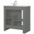 Import New Design Easy Cleaning Flat Pack Sliding Door PVC Bathroom Vanity For Home Furniture from China