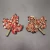 Import New Design Handmade leaf shape applique patches, sequin patches for clothing from China