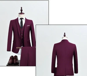New Design Men&#039;s Suits Luxury Brand Suit 3 Pieces Set