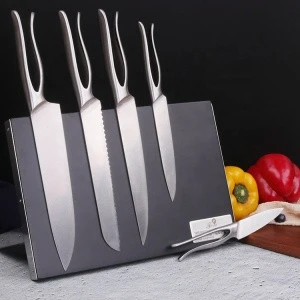 New Design stainless steel professional kitchen knife chef set Mermaid for Lady