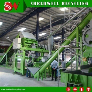 New Design Used Tire Recycle Production Line To Making Rubber Crumb