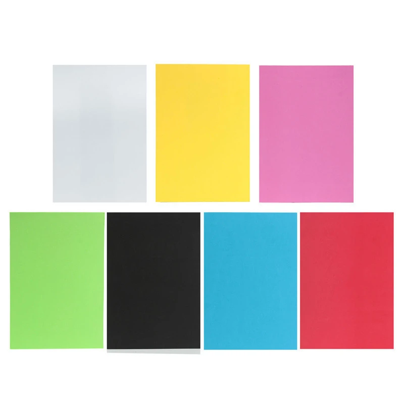 New DIY 10pcs/lot Multicolor Sponge Foam Paper Fold Scrapbooking Paper Craft DIY Card Gifts Decor Accessories 29x20cm 2mmThick