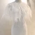 Import New Fashion Stylish Women Fairy Dress White Ostrich Feather Long Evening Prom Dress with Ostrich Feather Cape from China