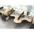 Import New Fashional Office Desk Work Group Double Sided Office Desk from China