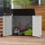 New HDPE Horizontal Storage Shed Plastic Base Cabinet Garden Storage Bin for Backyards and Patios