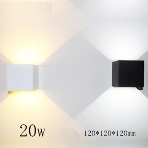 New LED Wall Light Outdoor Waterproof Indoor Corridor Bedroom Wall Light COB High Power 20w Wall Light