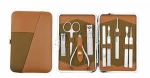 New picture package fake nail tips tools 9pcs sets manicure&pedicure set