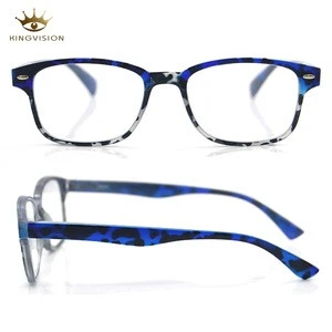 New product 2018 plastic large frame thin reading glasses