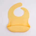 New Product Ideas Silicon Bib OEM Baby Bib Cotton Waterproof Silicone Baby Bibs