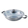 New product in China big stainless steel wok