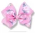 Import New style 8 inch ribbon hair bow unicorn horn ribbon hair bows clips from China