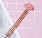 new three-in-one jade massage rod beauty jade roller, beauty instrument ball club a three-head massage roller Rod x41