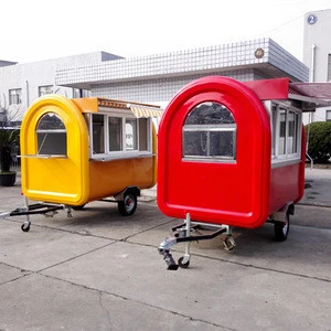 New type mobile food trailer/snack machine/catering truck Mobile food trucks