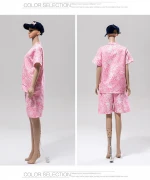 New women disposable bathrobe for hotel sauna support OEM
