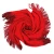 Import new year double side color black red knitted pashmina scarf from China