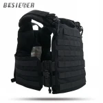 NIJ level III bulletproof vest quick detachable tactical bulletproof vest and light bulletproof insert plate