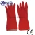 Import NMSAFETY red Latex rubber gloves for household Kitchen dish washing glove waterproof cleaning long Gloves from China