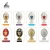 Nocelty Royal Press Type High Quality Metal Automatic Egg shape toothpick holder for home decoration