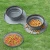 Import Non Slip Silicon Antislip Adjustable Spill Proof Dog Bowl For Drinking Water from China