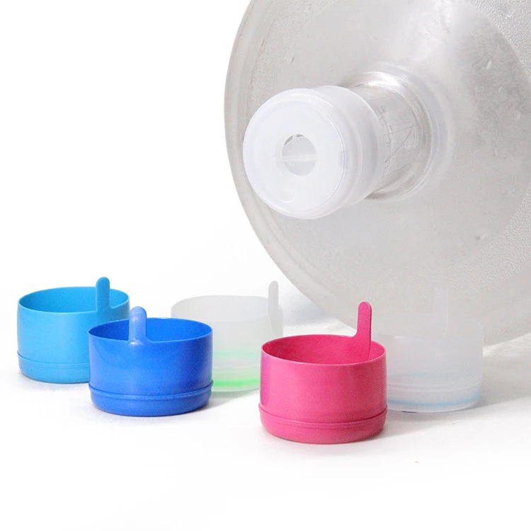 Non-Spill Disposable Plastic Jar Lid 5 Gallon 20 Liter Mineral Drinking Water Bottle Caps