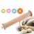 Import Non stick adjustable pastry cookie flour dough wood rolling pin with removable thickness rings measuring mark for baking from China