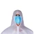 Import Nonwoven Protection Suit Disposable Coverall Full Body Biological Safety Clothing Isolation coverall from China