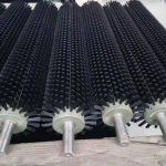 Nylon brush roller cleaning roller brush cleaning brush roller