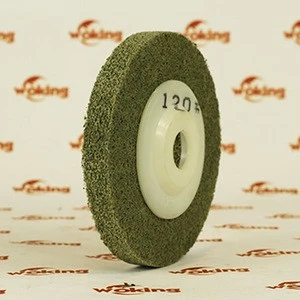 Nylon Fiber Grinding Wheel Non-Woven Abrasive Disc For Polishing Stainless Steel