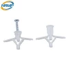 Nylon plastic gypsum board Anchor butterfly toggle anchor