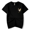 o-neck mens tshirt custom 100% cotton t-shirt embroidery mens luxury tshirts