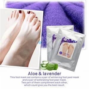 Odm Moisturizing Lavender Peeling Foot Care Mask