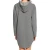 Import OEM Custom design Long Hooded Sweater casual hoodies dress from China