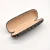 Import oem pu leather metal wood soft simple eyewear case from China