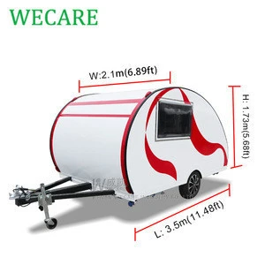 Off road motor home rv 4x4 mini camper trailer for Europe