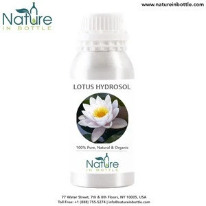 Organic Lotus Hydrosol | Indian Lotus Hydrosol - 100% Pure and Natural at bulk wholesale prices