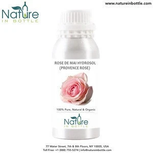 Organic Rose de Mai Hydrosol | Provence Rose Water - 100% Pure and Natural at bulk wholesale prices