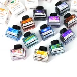 Ostrich 72 Color Drawing Writing Art Fountain Pen Non-Carbon Ink Dip Calligraphy Pen Inks Calligraphy Glitter Ink