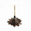 Ostrich duster with wooden handle ostrich feather
