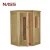Import outdoor dry sauna wet steam room OEM wood steam sauna room from China