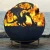 Import Outdoor Garden Backyard Metal Sphere Corten Steel Fire Pit Ball from China