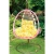 Import Outdoor Garden Furniture Metal stand rattan wicker Garden Swing egg Hanging baskets Chair from China