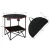 Import Outdoor Lightweight Folding Table with Cup Holders support, Portable Camp Table from China